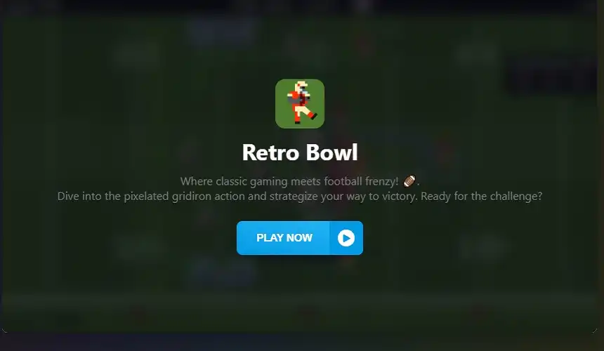 retro bowl unblocked games