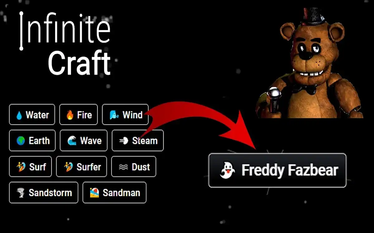 fnaf in infinite craft