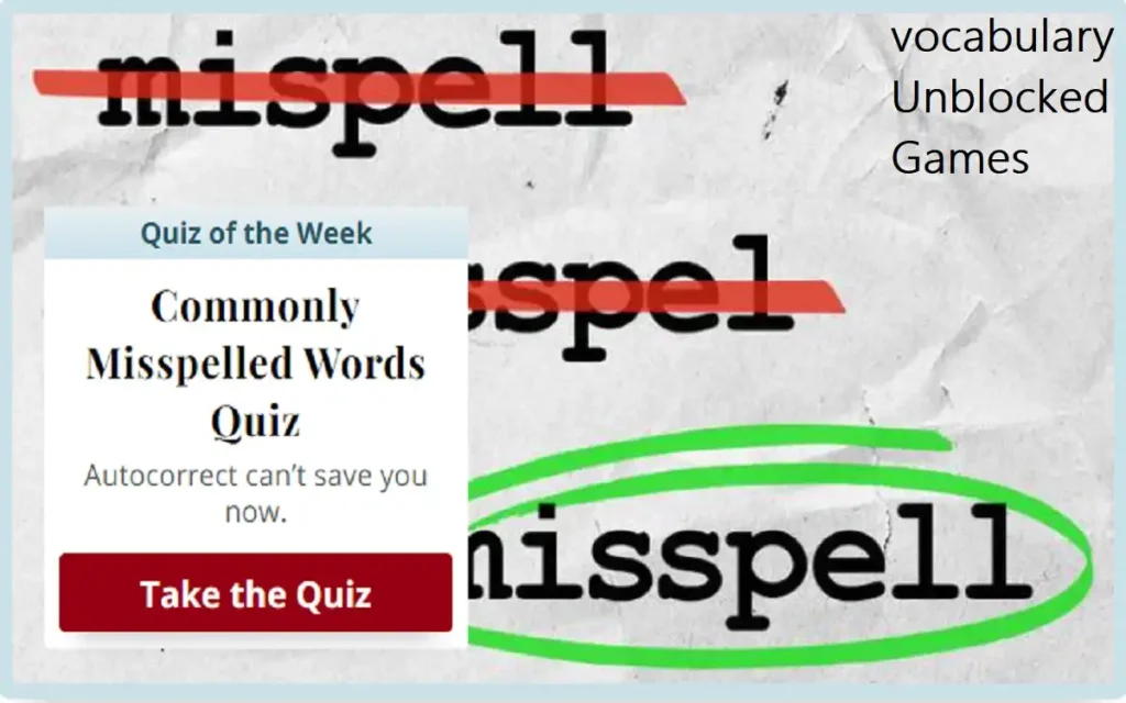 vocabulary Unblocked Games