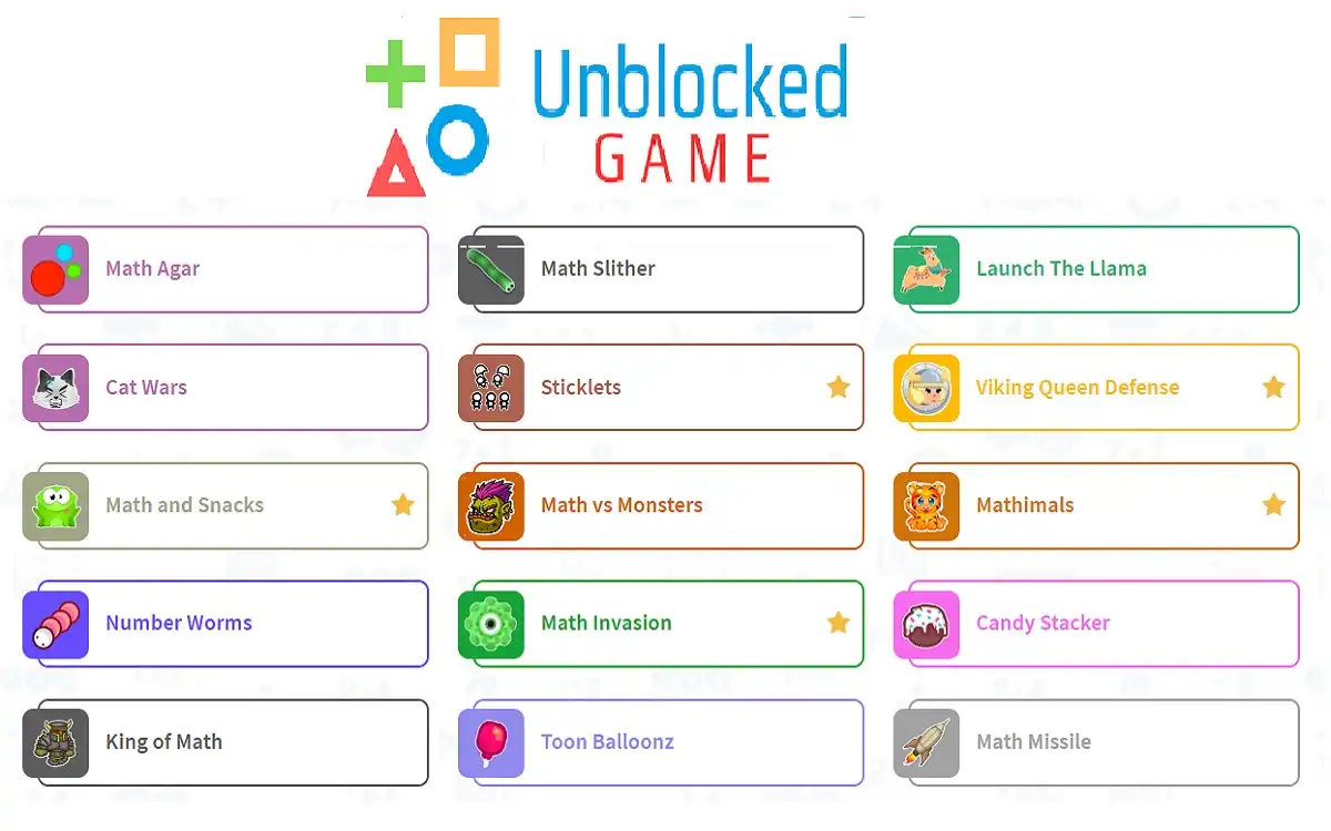 math games unblocked