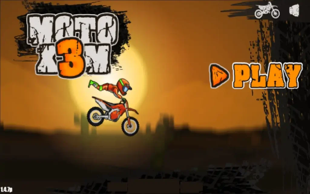 moto x3m bike race game